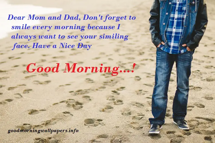 Good Morning Wishes for Parents