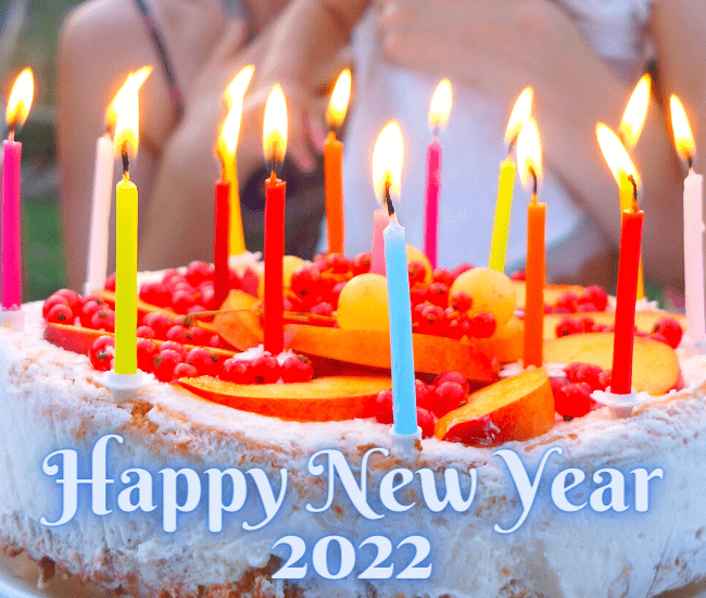 New Year 2022 Cake