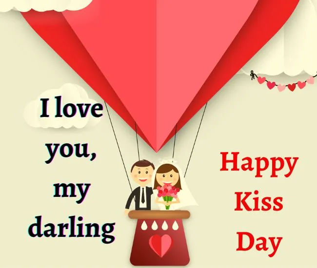Happy Kiss Day Photo