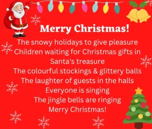Merry Christmas Poems