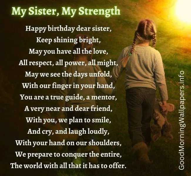 20+ Heart Touching Birthday Poems for Sister [Sister Poems 2023]