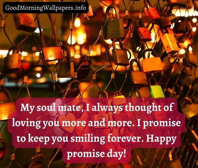 Happy Promise Day Wishes For Girlfriend